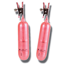 Vibrating Nipple Clamps: Nipple stimulation can accompany clit titillation and G-Spot massage when women use dual action rabbit vibes, vibrating dildos, and different kinds of adult sex toys.  