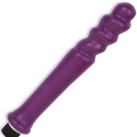 Purple Twist: A G-Spot sex toy has intense dildo and vibrator curves and texture.  