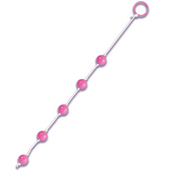 Anal Beads: A strand of dildo balls feels good as an anal sex toy and smaller butt plug.  