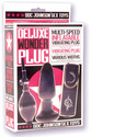 Deluxe Vibrating Wonder Plug: An inflatable butt plug sex toy rules out buying different sized anal dildos and vibrators.  
