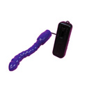 Serpent's Tail: A slim vibrating anal sex toy feels better than most medium and large butt plugs and dildos.