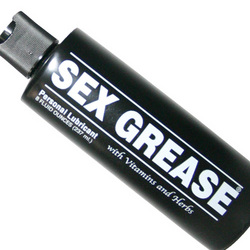 Sex Grease: Masturbate with this lube for guys as your play with sex toys for men. 