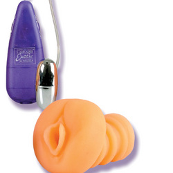 Stephanie's Vibro Pocket Pal: Vibrators for sex toy sleeves improve male masturbation