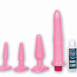 Introduction to Anal Stimulation Kit: Textured anal dildos and vibrating butt sex toys help women and men experience a variety of sexual sensations during masturbation, foreplay, and sex. 