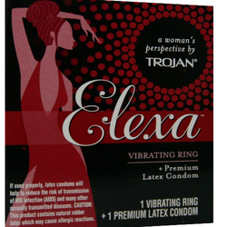 Elexa Vibrating Ring: Vibrators and cock rings are sex toys for couples