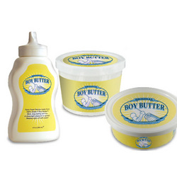 Boy Butter: Boy Butter is thick and smooth for your sexual best. 