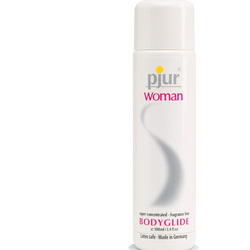Pjur Woman Bodyglide: Feel the gentle silkiness of this foreplay, intercourse, and sex toy personal lubricant.  