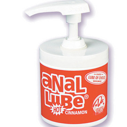 Cinnamon Anal Lube: Add flavor to your anal sex toy fun with Cinnamon Anal Lube.