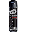 Wet Platinum: Wet Platinum lube stays slick during sex toy masturbation, partnered foreplay, and sex. 