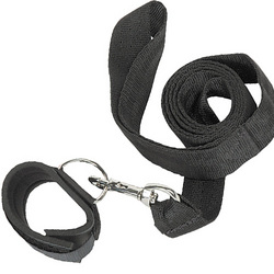 Lover's Penis Leash: Tug your naked lover around the house with this penis leash for people who love BDSM restraints and fun sex toys.   