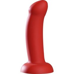 Amor: This lovely harness compatible and handheld dildo is curved for sex toy driven G-Spot stimulation and wonderful penetration. 